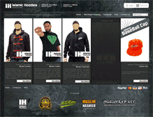 Tablet Screenshot of islamichoodies.com